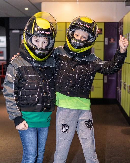 Go kart in maart-53 karten kinderen Dordrecht