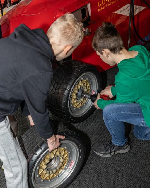 Go kart in maart-35 kinderfeestje pitstop